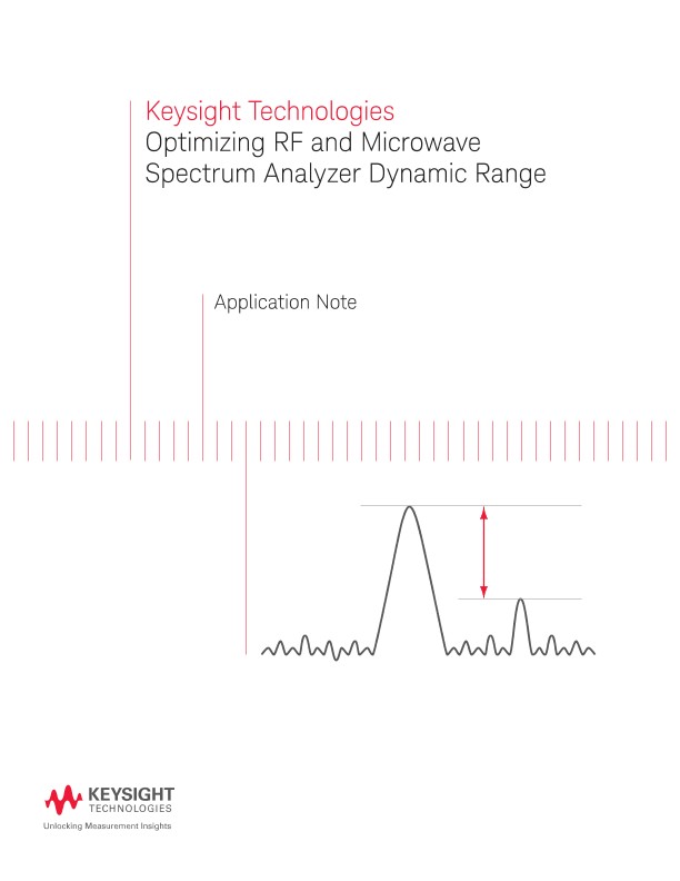 Optimizing RF and Microwave Spectrum Analyzer Dynamic Range PDF Asset Page Keysight